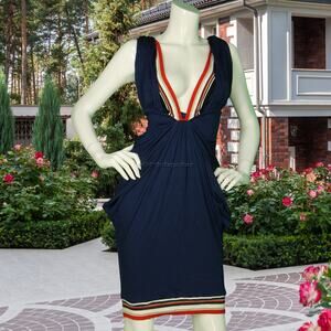 Y2K Vintage Just Cavalli Blue Dress M